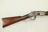 ANTIQUE Winchester 1873 Lever Action CARBINE 38 WCF - 8 of 12