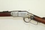  ANTIQUE Winchester 1873 Lever Action CARBINE 38 WCF - 1 of 12
