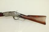  ANTIQUE Winchester 1873 Lever Action CARBINE 38 WCF - 2 of 12