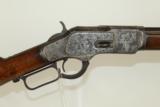  ANTIQUE Winchester 1873 Lever Action Rifle 32 WCF - 2 of 13