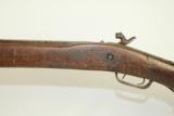  Very Unusual Southern Antique Percussion Long Rifle - 10 of 13