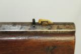  Very Unusual Southern Antique Percussion Long Rifle - 8 of 13