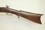  Very Unusual Southern Antique Percussion Long Rifle - 9 of 13