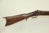  Very Unusual Southern Antique Percussion Long Rifle - 5 of 13