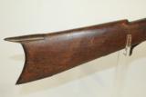  Very Unusual Southern Antique Percussion Long Rifle - 4 of 13