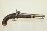  Antique ASTON Model 1842 Percussion DRAGOON Pistol - 1 of 9