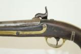  Antique ASTON Model 1842 Percussion DRAGOON Pistol - 8 of 9