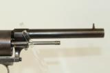  11mm Antique Belgian Pinfire Revolver circa 1860 - 4 of 11
