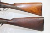  TWO C&R Belgian Double Barrel Hammer Shotguns - 2 of 11