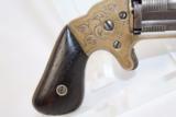  Unique CIVIL WAR Antique Brooklyn SLOCUM Revolver - 3 of 13