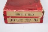  ORIGINAL Boxed HOPKINS & ALLEN Police .38 Revolver - 2 of 15