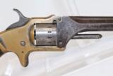  Antique AMERICAN STANDARD TOOL Tip-Up .22 Revolver - 9 of 11