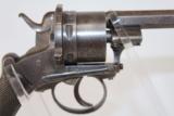  11mm BELGIAN Antique Double Action Revolver - 2 of 10