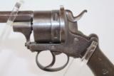  11mm BELGIAN Antique Double Action Revolver - 8 of 10