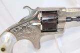  Engraved Hopkins & Allen XL No. 1 Revolver with Pearl Grips
- 8 of 10