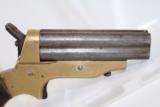  Antique SHARPS 4-Shot PEPPERBOX Pistol .30 RIMFIRE - 8 of 9