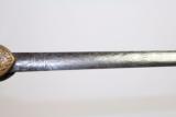  BEAUTIFUL Civil War US 1840 MEDICAL STAFF Sword - 8 of 13