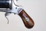  ANTIQUE Belgian FOLDING TRIGGER Pinfire Revolver
- 6 of 7