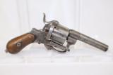 ANTIQUE German Folding Trigger PINFIRE Revolver
- 1 of 8