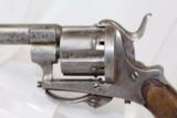  ANTIQUE German Folding Trigger PINFIRE Revolver
- 6 of 8