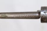  Antique COLT OPEN TOP Pocket Revolver Made 1877 - 5 of 8