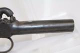  ENGLISH Antique Engraved Percussion BOOT Pistol - 4 of 7