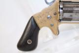  Unique CIVIL WAR Antique Brooklyn SLOCUM Revolver - 3 of 11