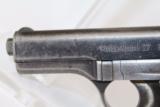  WWII NAZI German fnh CZ vz. 27 Pistol .32 ACP - 4 of 13