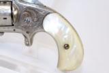  ENGRAVED Antique HENRY DERINGER Revolver - 3 of 11