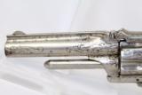  ENGRAVED Antique HENRY DERINGER Revolver - 4 of 11