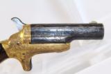  ENGRAVED Antique COLT THUER Deringer Pistol - 9 of 10