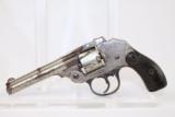  ANTIQUE Iver Johnson Safety Automatic DA Revolver - 1 of 9