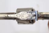  Engraved C&R ANDREW FRYBERG Double Action Revolver - 6 of 10
