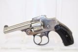  ANTIQUE S&W .32 Grip Safety HAMMERLESS Revolver - 1 of 9