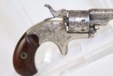  FACTORY ENGRAVED Antique COLT Open Top 22 Revolver - 10 of 11