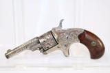  FACTORY ENGRAVED Antique COLT Open Top 22 Revolver - 1 of 11