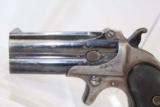  ANTIQUE Remington DOUBLE DERINGER .41 O/U Pistol - 2 of 12