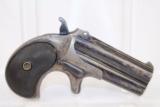 ANTIQUE Remington DOUBLE DERINGER .41 O/U Pistol - 9 of 12