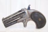  ANTIQUE Remington DOUBLE DERINGER .41 O/U Pistol - 1 of 12