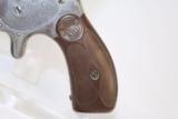  MARKED Antique S&W .38 Single Action Revolver - 4 of 11