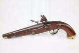  DUTCH Antique Sea Service FLINTLOCK Pistol - 8 of 11