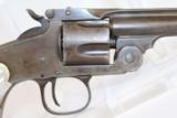 LETTERED Antique S&W “MODEL of 91” .38 SA Revolver - 3 of 12