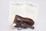 LETTERED Antique S&W “MODEL of 91” .38 SA Revolver - 1 of 12
