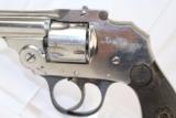  Exc C&R Iver Johnson HAMMERLESS .32 S&W Revolver - 2 of 12