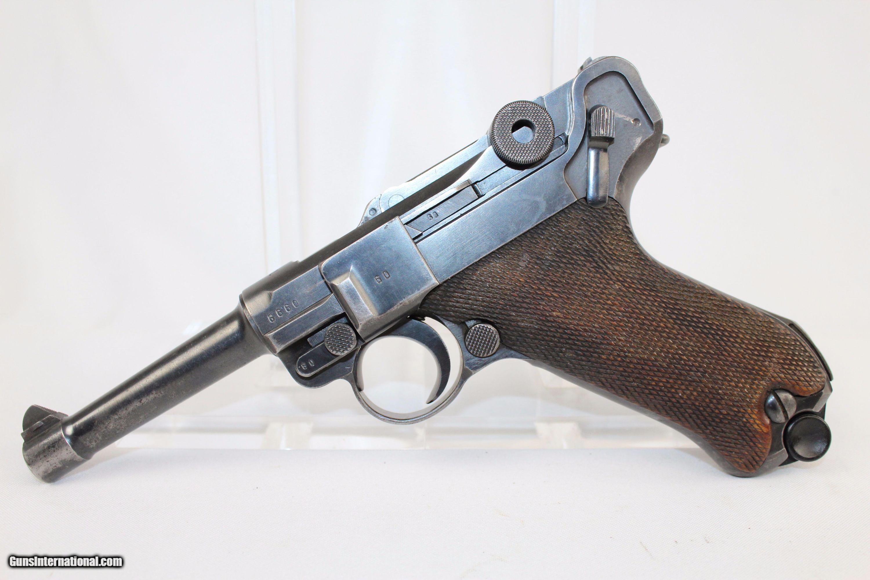 “1937” Dated Wwii Mauser S42 Code Luger Pistol 2827