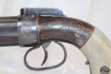  FINE Antique ALLEN & THURBER Pepperbox Revolver - 2 of 15