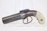  FINE Antique ALLEN & THURBER Pepperbox Revolver - 1 of 15