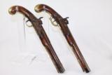  CASED Pair FRENCH Antique Percussion BELT Pistols
- 1 of 25