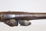  GORGEOUS Engraved EUROPEAN Flintlock Horse Pistol - 9 of 16
