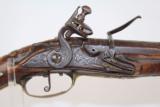  GORGEOUS Engraved EUROPEAN Flintlock Horse Pistol - 1 of 16